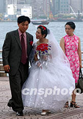 图:香港女性迟婚、独身现象上升