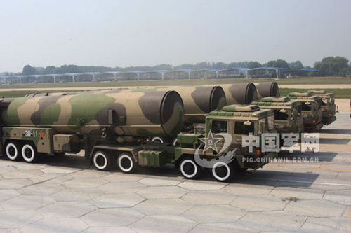 外媒:中国试射新型洲际导弹 称其难以被摧毁(5