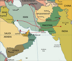 巴基斯坦瓜达尔港地理位置图片