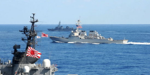 日本自卫队高官近期频访美国 商讨钓鱼岛防卫