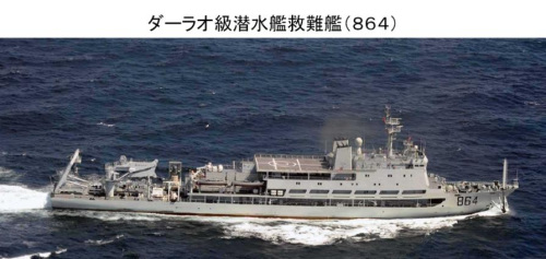 中国海军864号潜艇救援舰