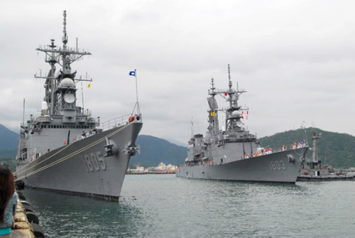 台湾海军力求不被解放军一波推 为外援赢得时