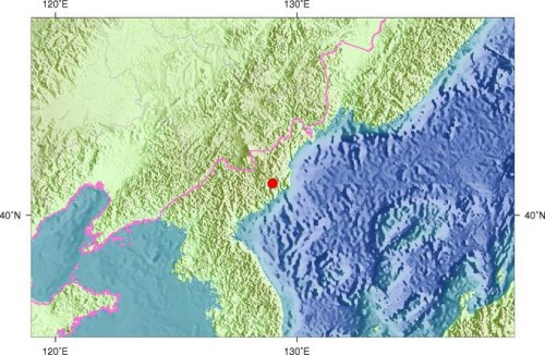 外媒称监测到朝鲜境内发生人工地震