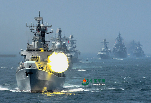 中俄军演时解放军绝招让军舰雷达探测距离提升