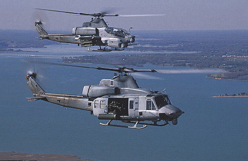 美海军陆战队H-1直升机拟配备新型任务计算机