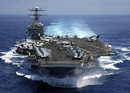 美军华盛顿号航母从亚太撤离 或在南海开展军