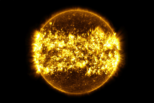美国NASA发布视频 展示太阳全年活动轨迹(图)