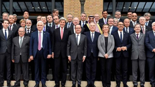 巴黎中东和平会议发表最终声明 促巴以解决争端
