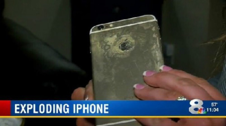 苹果手机再出安全事故 iPhone 6 Plus充电时爆
