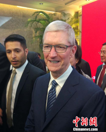 苹果CEO库克:苹果不存在垄断 中国市场竞争很