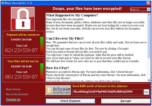 腾讯反病毒实验室发现“冒牌Wannacry”就将收款地址修改为了18ucAGbkgCkU61F6yPMD19dZRUBBHyDGRV。 腾讯反病毒实验室发现“冒牌Wannacry”就将收款地址修改为了18ucAGbkgCkU61F6yPMD19dZRUBBHyDGRV。