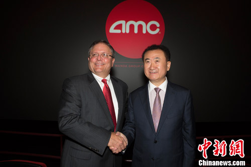 大连万达集团完成收购AMC 成世界最大影院运