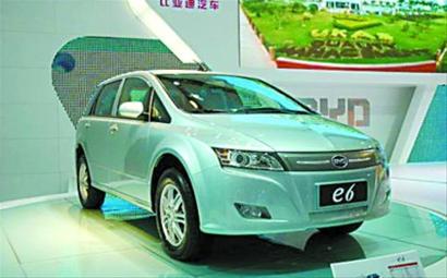 比亚迪e6先行者杭州上市 纯电动私家车入市