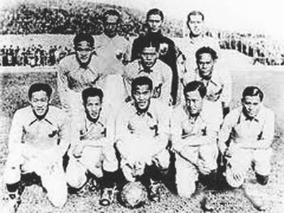 1936年的中国足球队:征战奥运途中表演筹路费