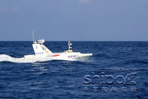 中国自行研发首艘无人测量艇诞生 可自动规避