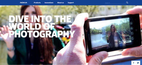 创意推广手机摄影 诺基亚建立摄影网站