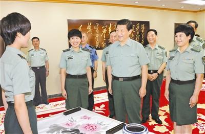 习近平视察北京军区:必须确保部队绝对忠诚可