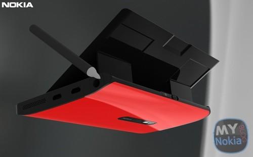 侧滑8英寸平板手机 概念诺基亚992曝光