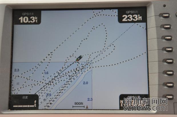 记者直击:深圳湾海域香港蚝排绵延两公里-深圳