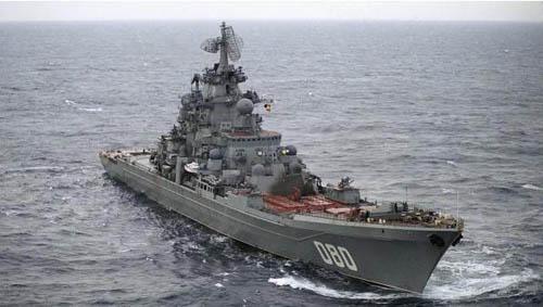 美媒:俄罗斯开始升级基洛夫级巡洋舰(图)