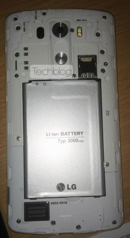 LG G3最新谍照:电池可拆卸\/支持扩展卡