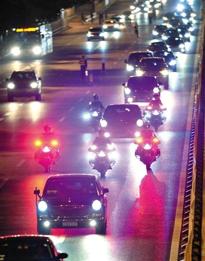 国宾摩托车护卫队重新恢复 10年前阻塞交通取消