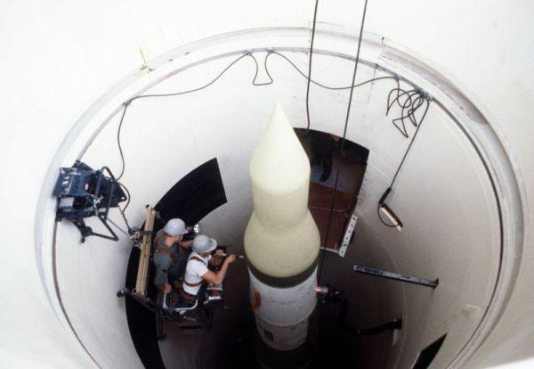 美国空军承认修坏一枚装载核弹头洲际导弹(图)