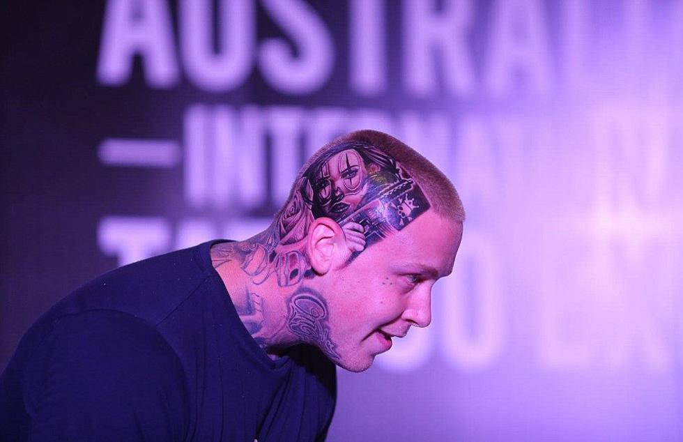 澳大利亚纹身博览会开幕 全球数百艺术家献艺
