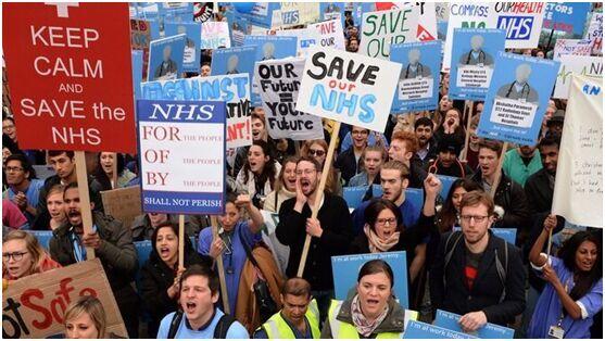 英国医生大罢工导致数千例手术被延期