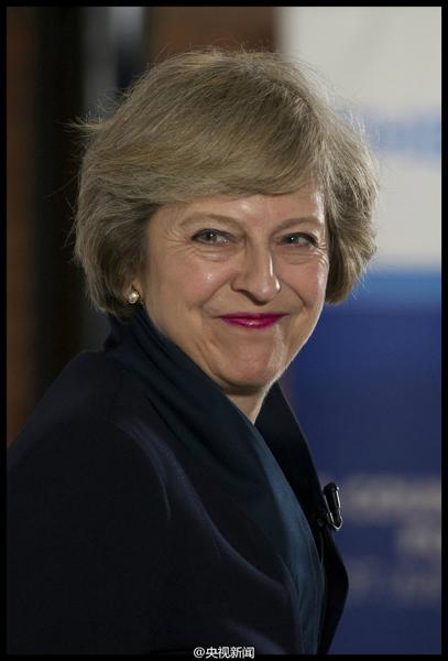 英国第二位女首相诞生 系60岁现任内政大臣特雷莎