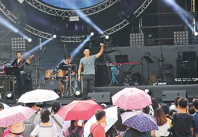 《中国新歌声》上海 台北音乐节在台举行(图) 