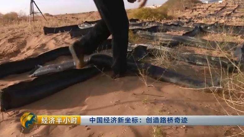 中国“沙漠无人区”现一条930公里高速(图)