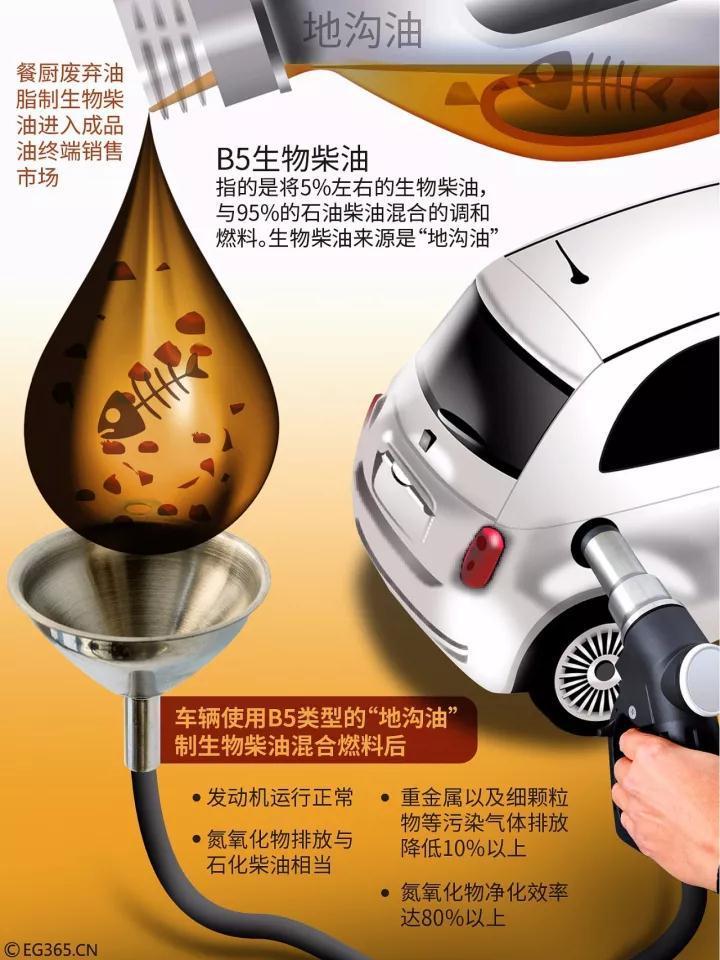 地沟油变身生物柴油上市“喝”地沟油的车还好吗？