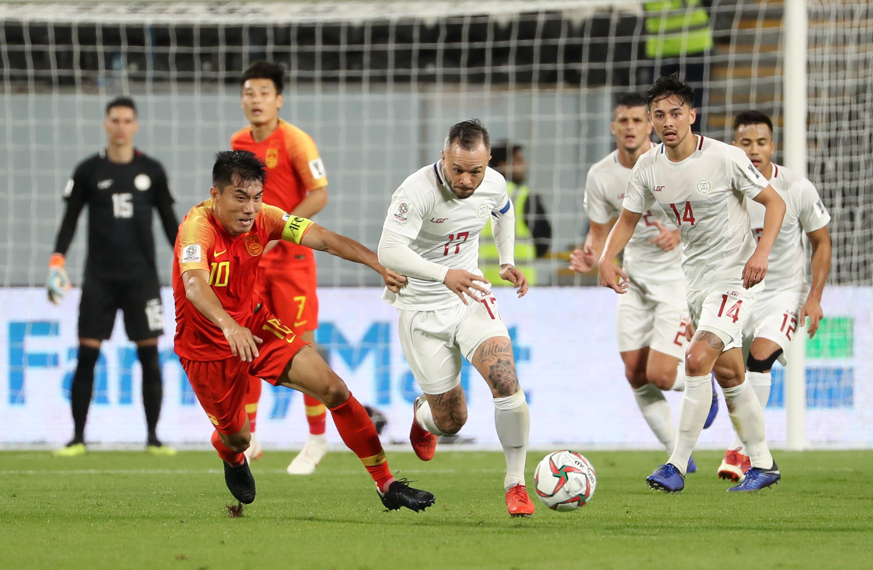 亚洲杯 | 中国胜菲律宾 提前小组出线