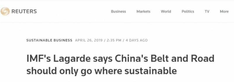 外媒： 共建绿色“一带一路”需要中国继续发挥领导力