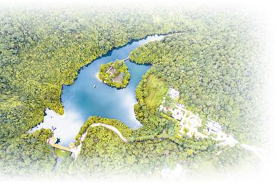 第一个自然保护区鼎湖山 山林常绿水常清