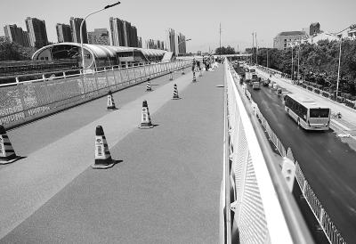 北京首条自行车专用道周五开通 长度6.5公里宽6米