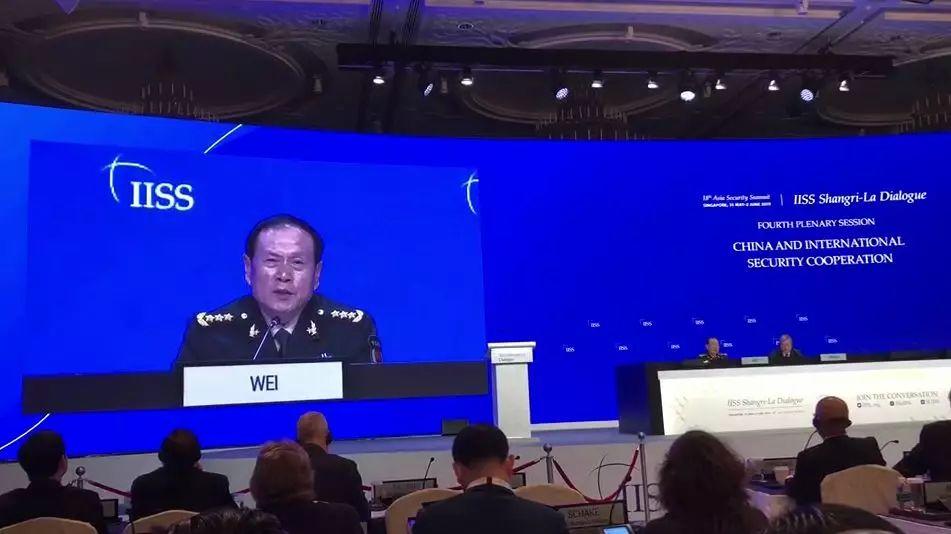 中国国防部长：任何分裂中国的企图 都不可能得逞！