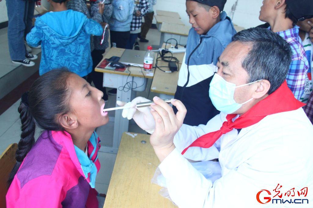 2019关爱西藏儿童健康公益行走进拉萨、日喀则