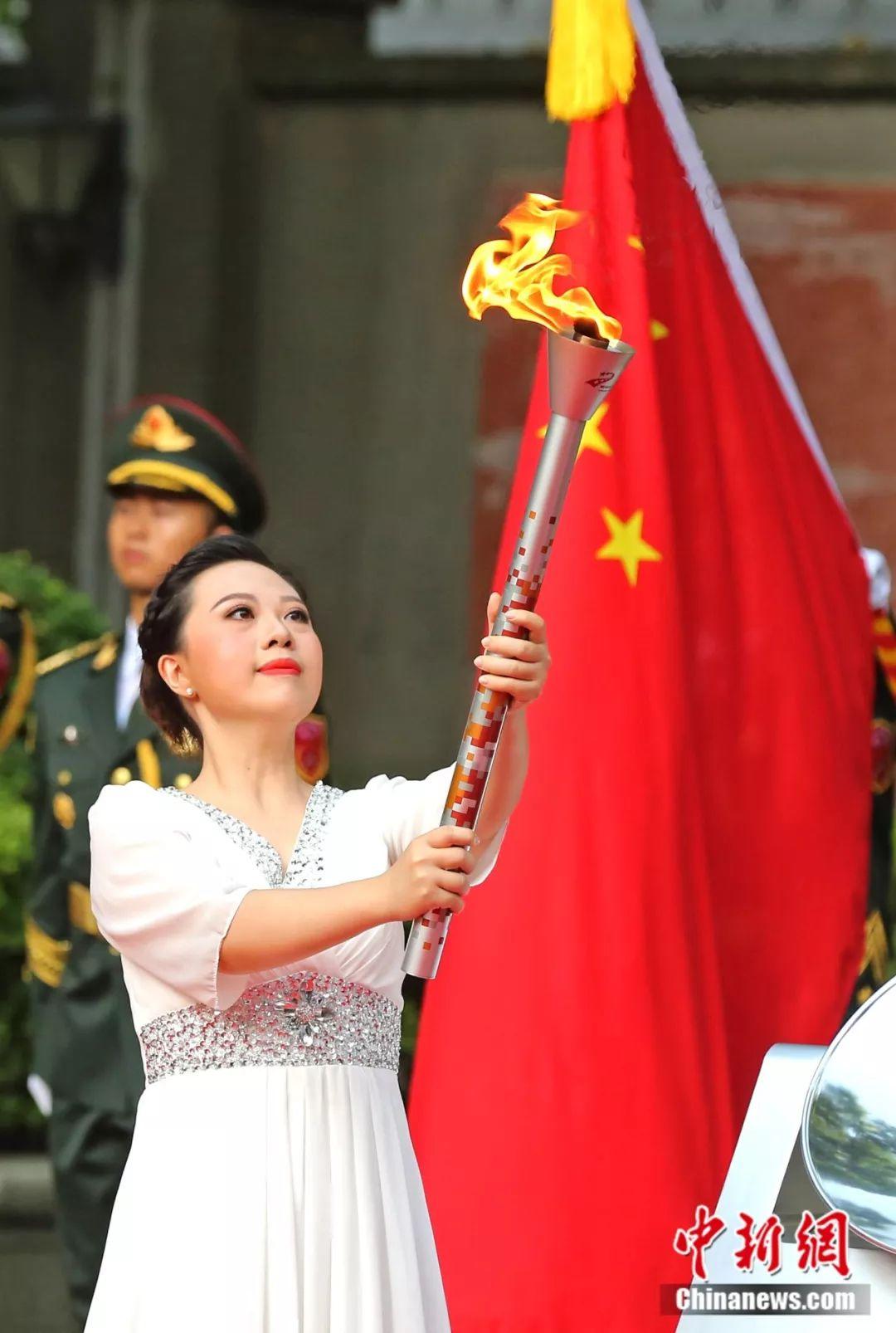 英雄城，第一棒 世界军人运动会火炬传递在南昌启动