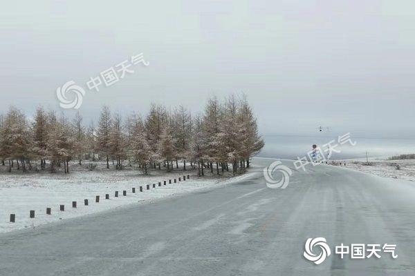 内蒙古霜降遇暴雪和巨幅降温 各色预警齐连发