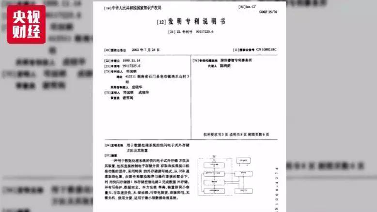 小小U盘大作用，一个专利撑起了一个上市公司