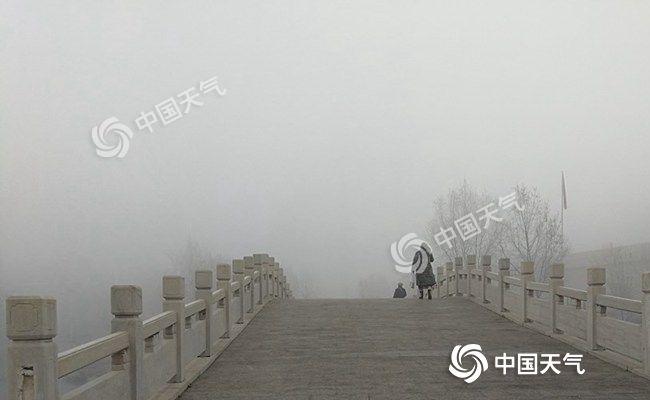 华北黄淮雾和霾再发展 明日冷空气抵达东北迎“双降”