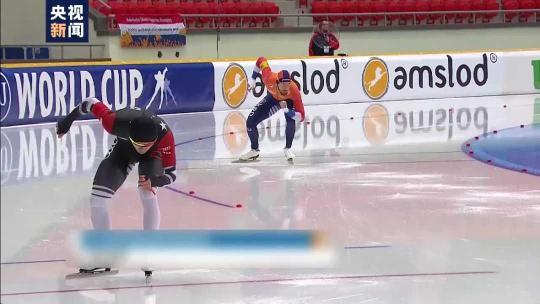 破纪录创历史！宁忠岩速度滑冰世界杯1500米夺金