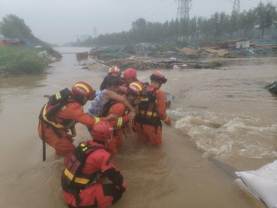 河南消防救援总队营救被困人员2万多名