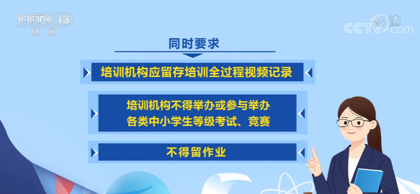 北京市教委：义务教育阶段学科类校外培训不得留作业
