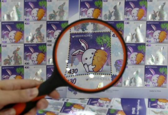全國郵票裏的前“兔”似錦