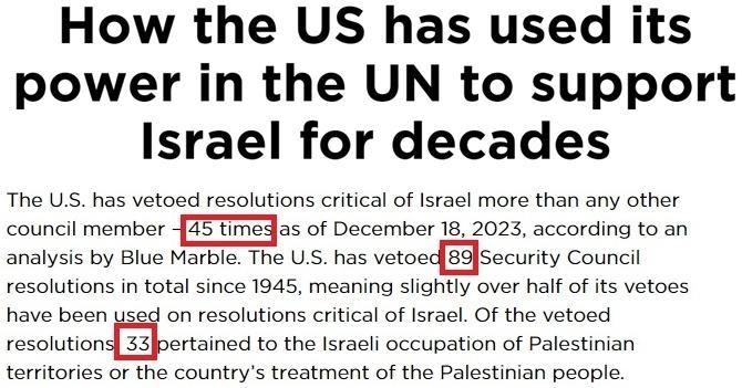 决议草案未获通过：月“的时候到了”我不相信美国会真的停止援助以色列
