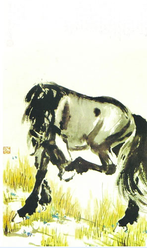 徐悲鸿画作成造假“重灾区”（组图）