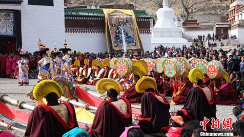 甘肃完成世界藏学府拉卜楞寺保护维修方案